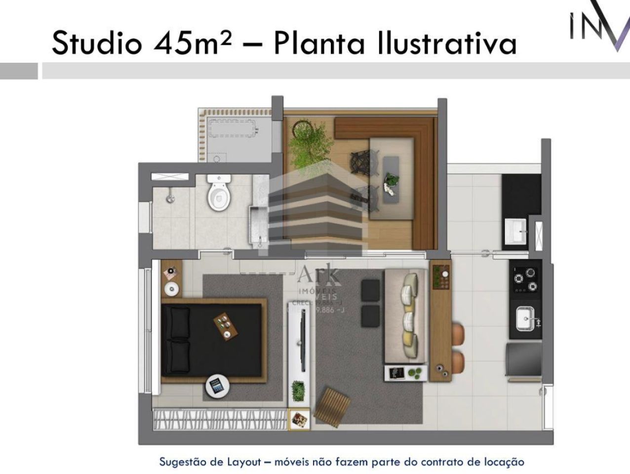 Studio para alugar na Rua Dionísio da CostaVila Mariana - CM16869022.jpg
