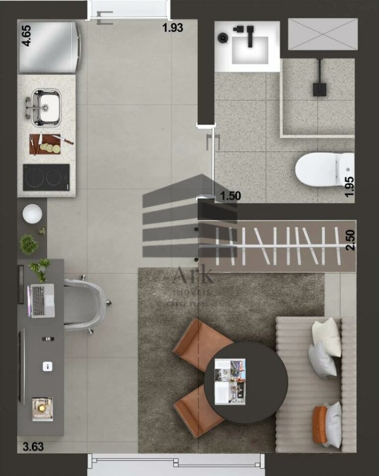 Studio à venda na Dona LeopoldinaIpiranga - CM17994009.jpg