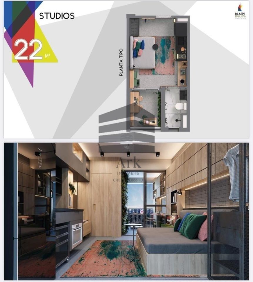 Studio à venda na Rua Desembargador AragãoChácara Klabin - CM1247029.jpg