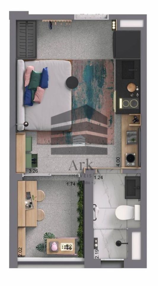 Studio à venda na Rua Desembargador AragãoChácara Klabin - CM1247031.jpg