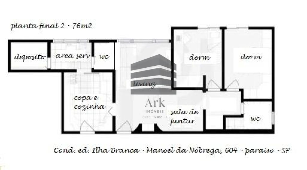 Apartamento à venda na Rua Manuel da NóbregaParaíso - CM16088007.jpg