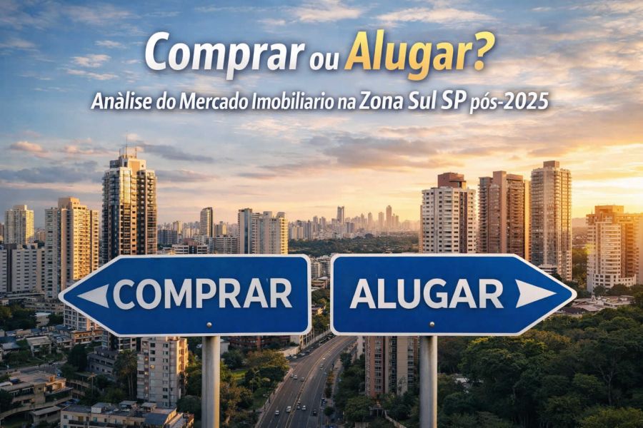Comprar ou Alugar na Zona Sul de São Paulo pós-2025: Guia Completo para Decisão Inteligente